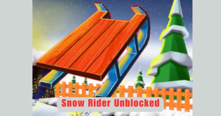 snow rider unblocked