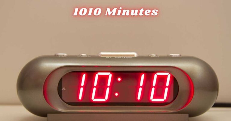 1010 minutes