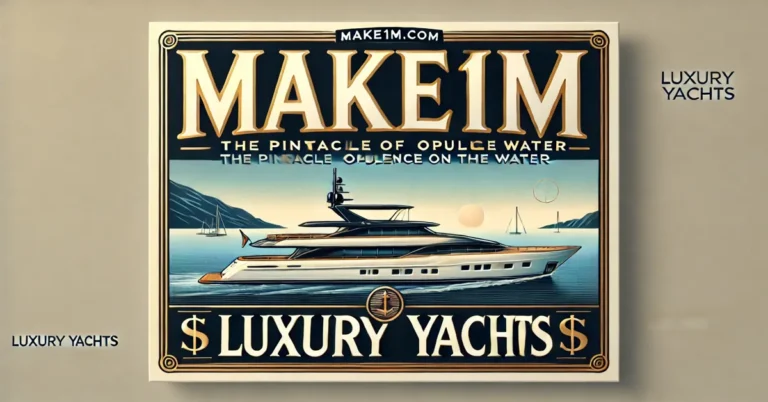 Make1M.com luxury yachts