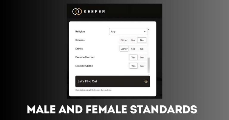 male and female standards calculator