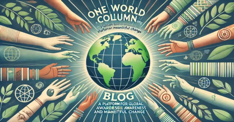 the Oneworldcolumn.org blog