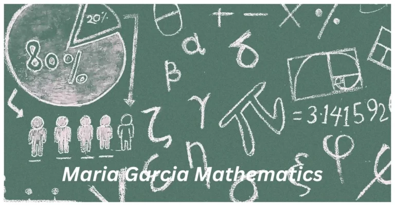 Maria Garcia Mathematics